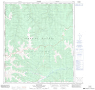 116C02 Sixtymile Canadian topographic map, 1:50,000 scale