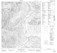 116F02 Sheep Mountain Canadian topographic map, 1:50,000 scale