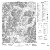 116F09 Mount Bragg Canadian topographic map, 1:50,000 scale
