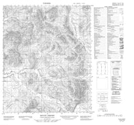 116F15 Mount Osborn Canadian topographic map, 1:50,000 scale