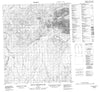 116G03 Mount Skookum Jim Canadian topographic map, 1:50,000 scale