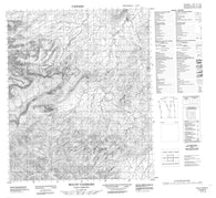 116G04 Mount Fairborn Canadian topographic map, 1:50,000 scale