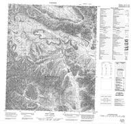 116H02 Pat Lake Canadian topographic map, 1:50,000 scale