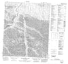 116H04 Blackstone Lake Canadian topographic map, 1:50,000 scale