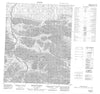 116H11 Mount Carter Canadian topographic map, 1:50,000 scale