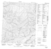 116H13 Scriver Creek Canadian topographic map, 1:50,000 scale