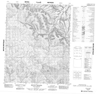 116I02 Mount Higgins Canadian topographic map, 1:50,000 scale