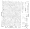 116I06 Samuelson Hill Canadian topographic map, 1:50,000 scale