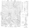 116I10 Mount Joyal Canadian topographic map, 1:50,000 scale