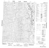 116I11 No Title Canadian topographic map, 1:50,000 scale