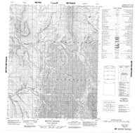 116I16 Mount Cronin Canadian topographic map, 1:50,000 scale
