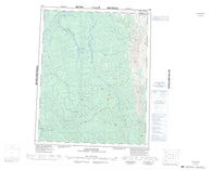116I Eagle River Canadian topographic map, 1:250,000 scale
