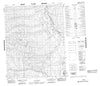 116J01 No Title Canadian topographic map, 1:50,000 scale