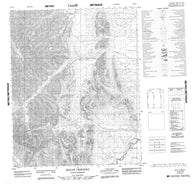 116J03 Mount Dewdney Canadian topographic map, 1:50,000 scale