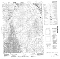 116J06 No Title Canadian topographic map, 1:50,000 scale