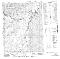 116J07 Mason Lake Canadian topographic map, 1:50,000 scale