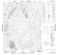 116J12 No Title Canadian topographic map, 1:50,000 scale