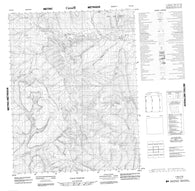 116J15 No Title Canadian topographic map, 1:50,000 scale
