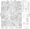 116K02 No Title Canadian topographic map, 1:50,000 scale