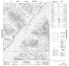 116K10 Mount Rover Canadian topographic map, 1:50,000 scale