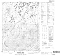 116N15 Surprise Creek Canadian topographic map, 1:50,000 scale