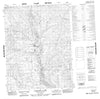 116O01 Voreekwa Lakes Canadian topographic map, 1:50,000 scale
