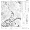 116O12 Old Crow Canadian topographic map, 1:50,000 scale
