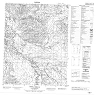 116P02 Pebble Brook Canadian topographic map, 1:50,000 scale