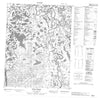 116P03 Tizra Creek Canadian topographic map, 1:50,000 scale