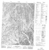 116P11 Waters River Canadian topographic map, 1:50,000 scale