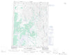 116P Bell River Canadian topographic map, 1:250,000 scale