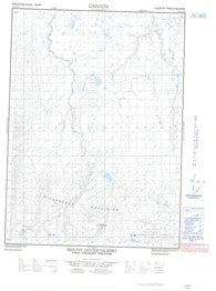 117A09W Mount Davies Gilbert Canadian topographic map, 1:50,000 scale