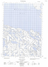117A16E Tent Island Canadian topographic map, 1:50,000 scale