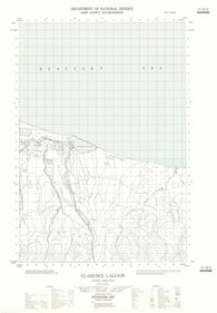 117C09W Clarence Lagoon Canadian topographic map, 1:50,000 scale