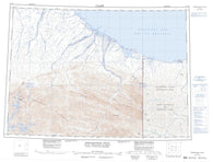 117C Demarcation Point Canadian topographic map, 1:250,000 scale