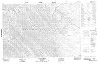 117D04 Glacier Creek Canadian topographic map, 1:50,000 scale