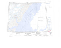 120B Kennedy Channel Canadian topographic map, 1:250,000 scale