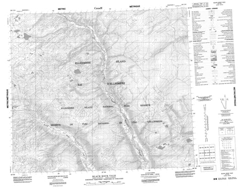 120C15 Black Rock Vale Canadian topographic map, 1:50,000 scale