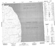 120E06 Cape Rawson Canadian topographic map, 1:50,000 scale