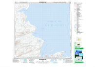 120E12 Patterson Bay Canadian topographic map, 1:50,000 scale