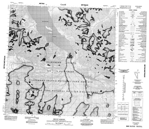 120F13 Mount Hornby Canadian topographic map, 1:50,000 scale