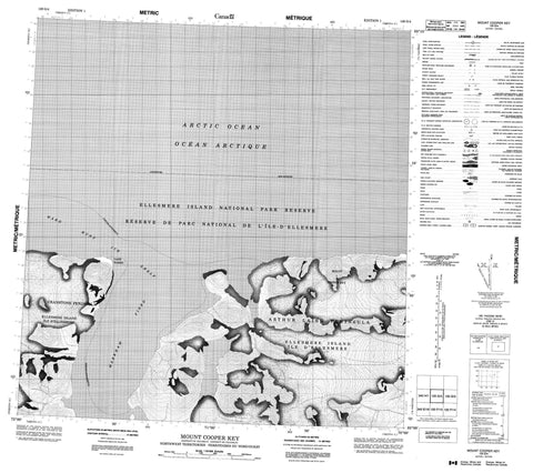 120G04 Mount Cooper Key Canadian topographic map, 1:50,000 scale