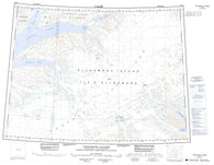 340A Antoinette Glacier Canadian topographic map, 1:250,000 scale