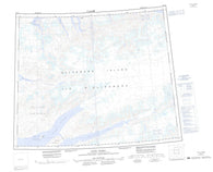 340C Otto Fiord Canadian topographic map, 1:250,000 scale