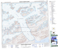 340D16 Henrietta Nesmith Glacier Canadian topographic map, 1:50,000 scale