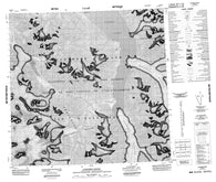 340E09 Lorimer Ridge Canadian topographic map, 1:50,000 scale