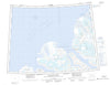 340F Yelverton Inlet Canadian topographic map, 1:250,000 scale