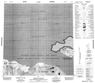 340H02 Ward Hunt Island Canadian topographic map, 1:50,000 scale
