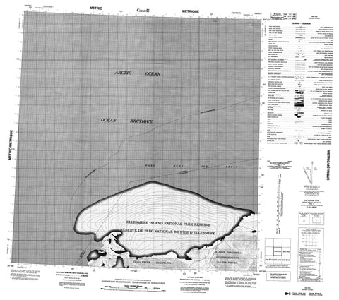 340H03 No Title Canadian topographic map, 1:50,000 scale