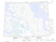 560A Bukken Fiord Canadian topographic map, 1:250,000 scale